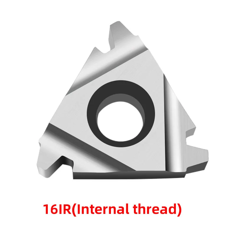 10 Uds. Herramienta de torneado de torno de hilo de carburo de ángulo de 30 grados insertos 16ER 16IR 1.0TR/1.5TR/2.0TR/2.5TR/3TR/4TR para metal no ferroso