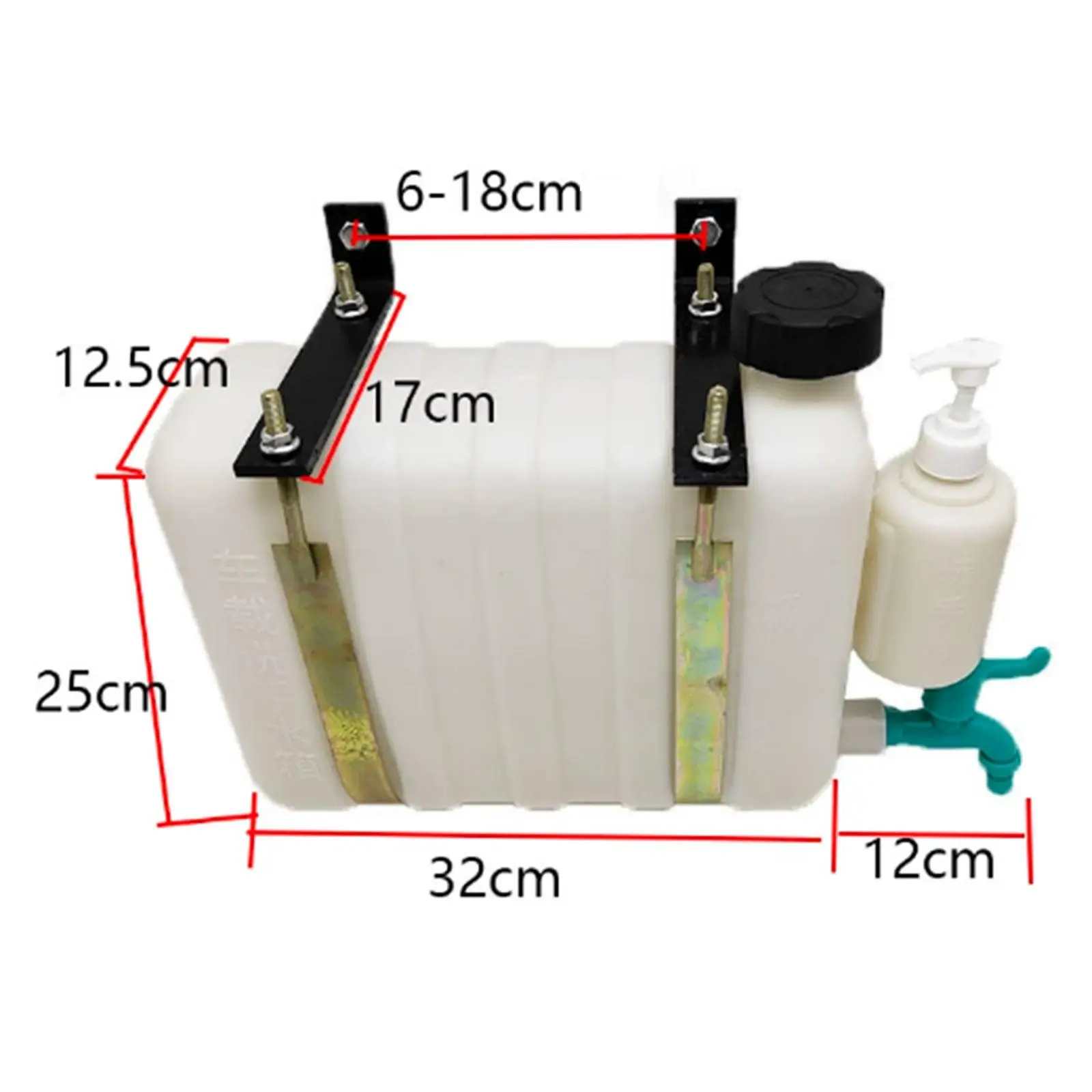 Water Tank Large Capacity with Spigot for Driving Tour Vehicle - view 3