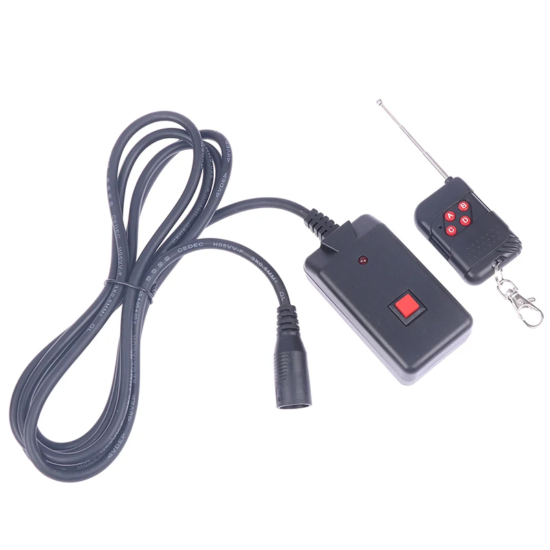 2in1 Wireless Remote Control Line Cable Control Kit 3 Pins XLR For LED Smoke Machine Stage Lighting Effect Ejector Fogger Parts