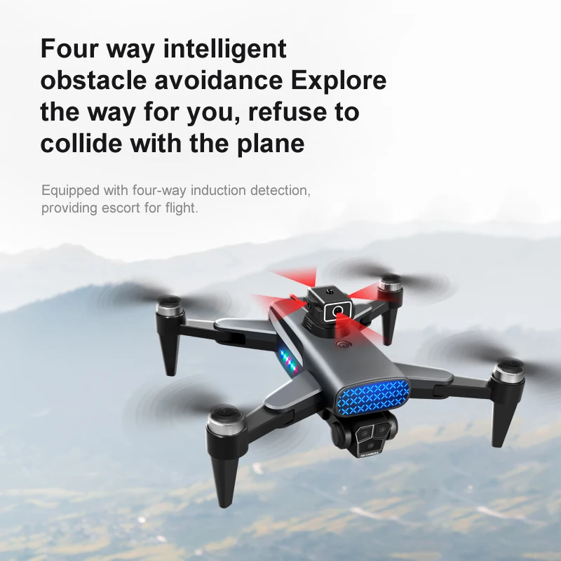 K90MAX/K10 Drone 5G WiFi FPV 4K HD Dual Camera 360° Laser Obstacle Avoidance Brushless Motor GPS Return RC Quadcopter Drone Toys