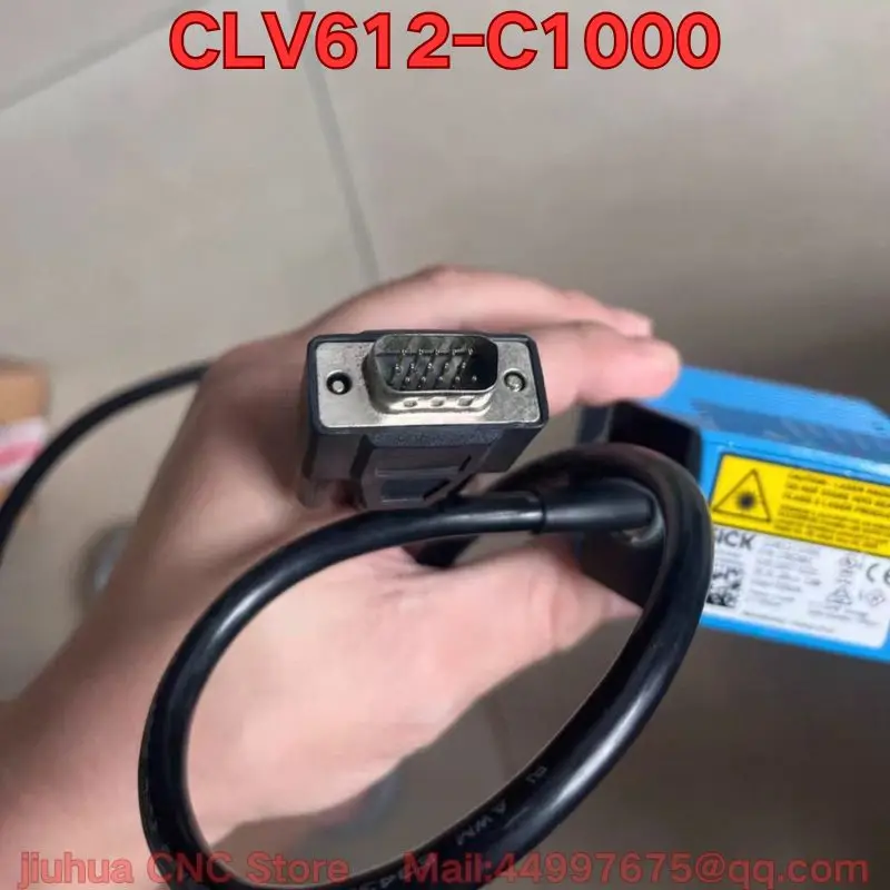 The function test of the second-hand CLV612-C1000 code reader is normal.