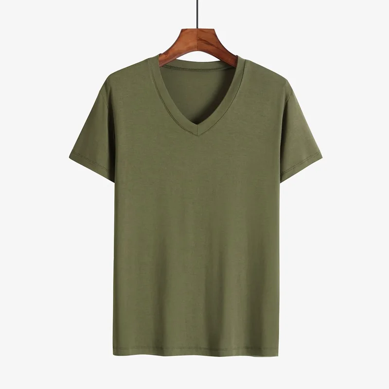V neck green