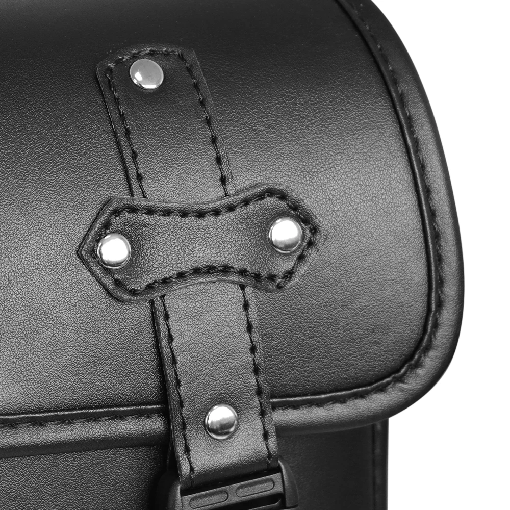 

Водонепроницаемая сумка для задней части мопеда в стиле ретро, большая вместительная сумка для инструментов, универсальный аксессуар с пряжкой