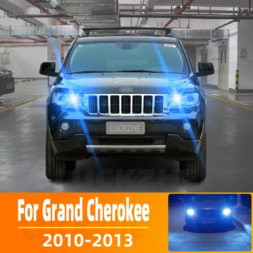 

2pcs LED Daytime Running Light DRL For Jeep Grand Cherokee mk4 4 WK Accessories 2010 2011 2012 2013