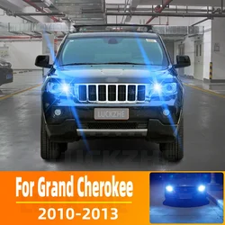 2pcs LED Daytime Running Light DRL For Jeep Grand Cherokee mk4 4 WK Accessories 2010 2011 2012 2013