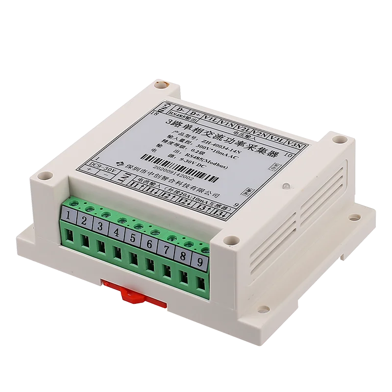 

3-канальный 6-канальный модуль комбинированного сбора напряжения переменного тока, тока, мощности, частоты, настоящая эффективная цена,