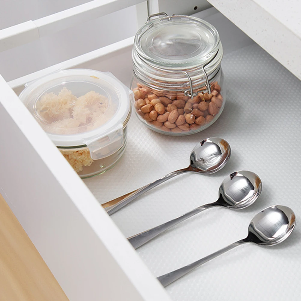 

EVA Waterproof Shelf Liner Kitchen Cabinet Drawer Protector Non Slip Mat Dustproof Oilproof Storage Solution Furniture Pad