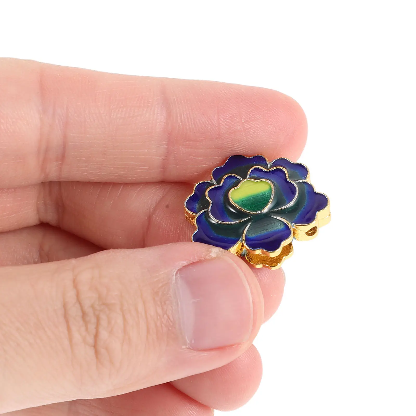 

5 шт. винтажных бусин-разделителей в форме лотоса, плоские, с четырьмя отверстиями, из сплава, для изготовления украшений: браслетов, ожерелий, серег, а также для рукоделия