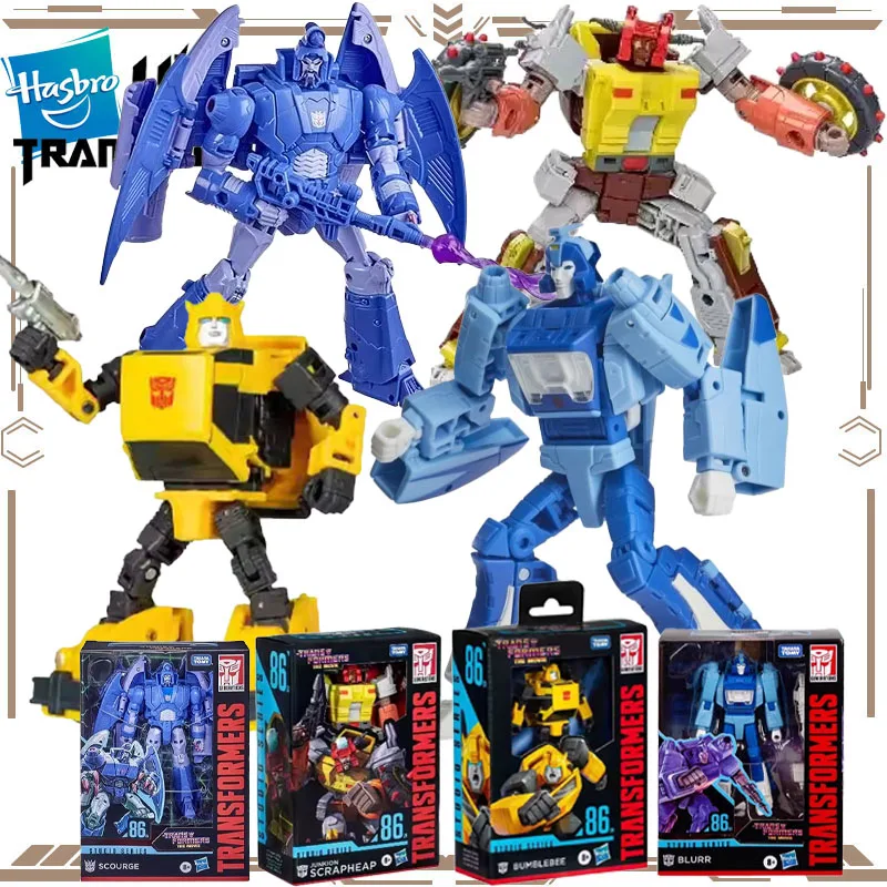 Hasbro Original Transformers SS86 Bumblebee Blurr Wreck-Gar figurine jouets pour garçons filles cadeau modèle à collectionner ornements