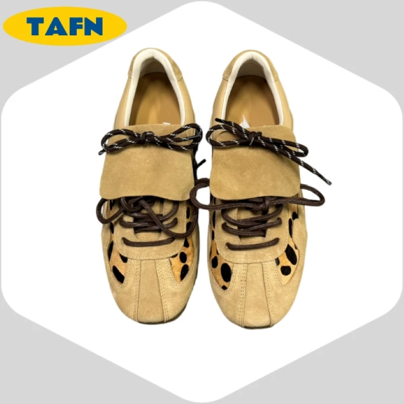 

Bottom Leopard Shoes Trendy High-End Comfortable Beautiful Simple Fashion European and American Style Exquisite Niche 25AD2202