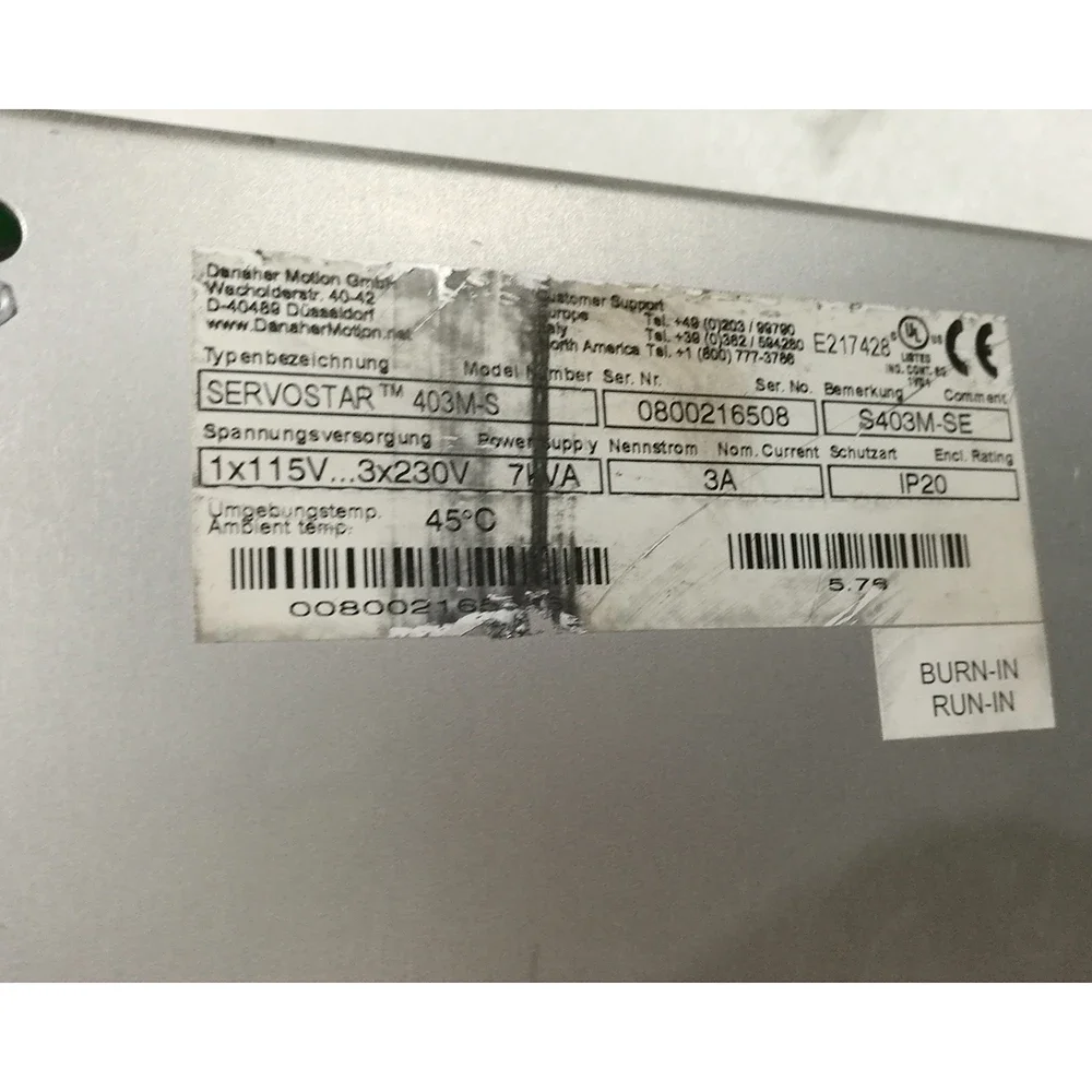 Сервопривод KOLLMORGEN tm 403m-s 400-a