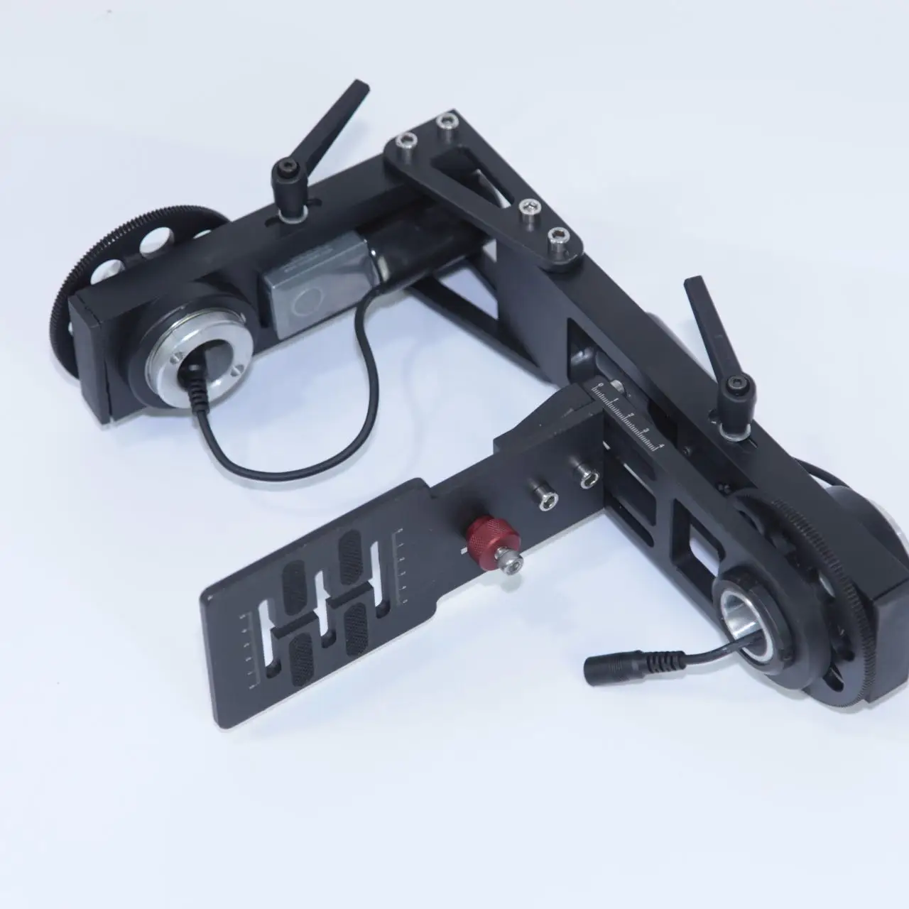 Electric Gimbal Can Be Used With A Tripod/ceiling Mounted Console, With Adjustable Zoom And Gimbal Rotation For Shooting