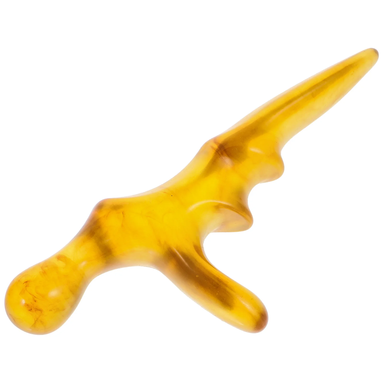 

Инструмент для рефлексологии ног, светло-коричневый, эргономичный дизайн для релаксации, смоляная терапия, снимает дискомфорт, портативный массажер для головы