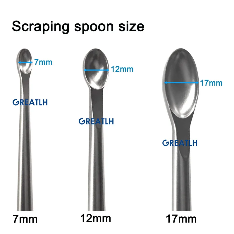 1pcs Hatt Spoon Ligment Cutter 420B Stainless Steel Medical High-temperature Sterilization Veterinary Orthopedic Instrument