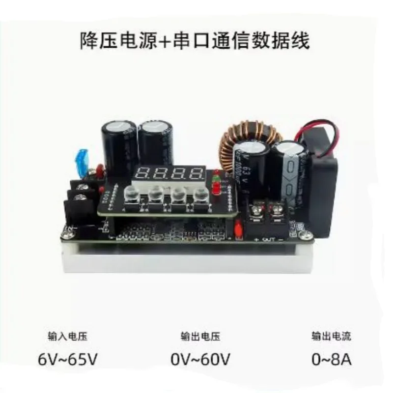 

400WCNC Adjustable DC Constant Voltage Constant CurrentDC-DCVoltage reduction power supply module8A 6V~65VTurn0~60V