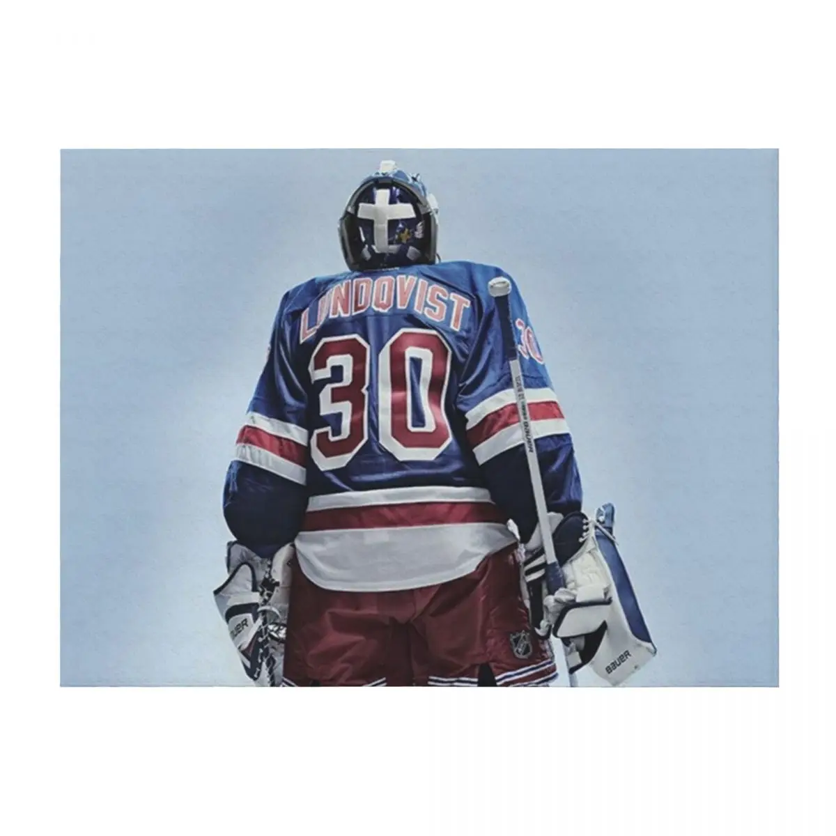 

Henrik Lundqvist Throw Blanket Softest funny gift Luxury St Decorative Beds Blankets