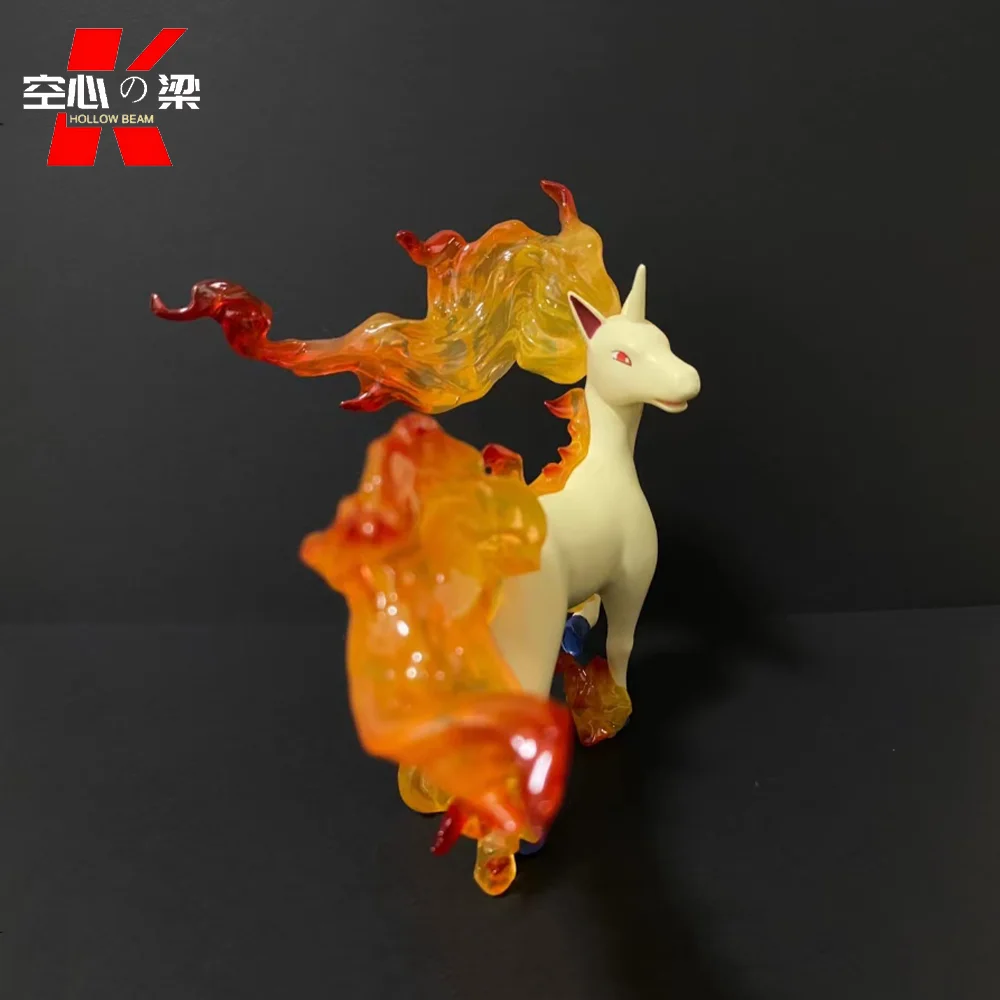 [1/20 Scale World] Ponyta & Rapidash Little Fire Horse & Flame Horse Toy Figure Decoration