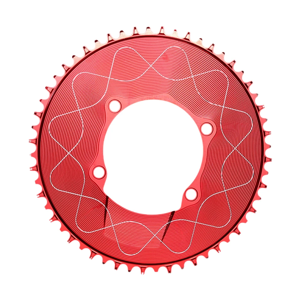 

4 Bolts Chainring Narrow Wide Chainring 4 Bolt Configuration Closed Chainring Design Lengthened Tooth Shape Design For R8100