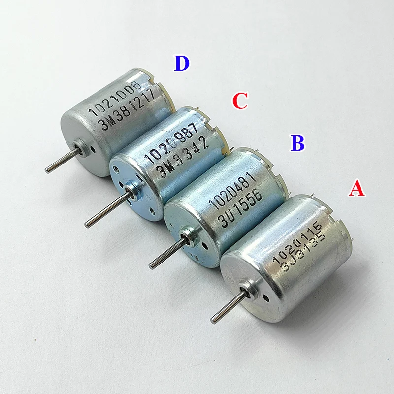 1PCS JOHNSON Mini 370 Motor RF-370CB-11670 DC 12V-24V/36V Micro 24mm Round Spindle Motor Car Window Door Lock Engine