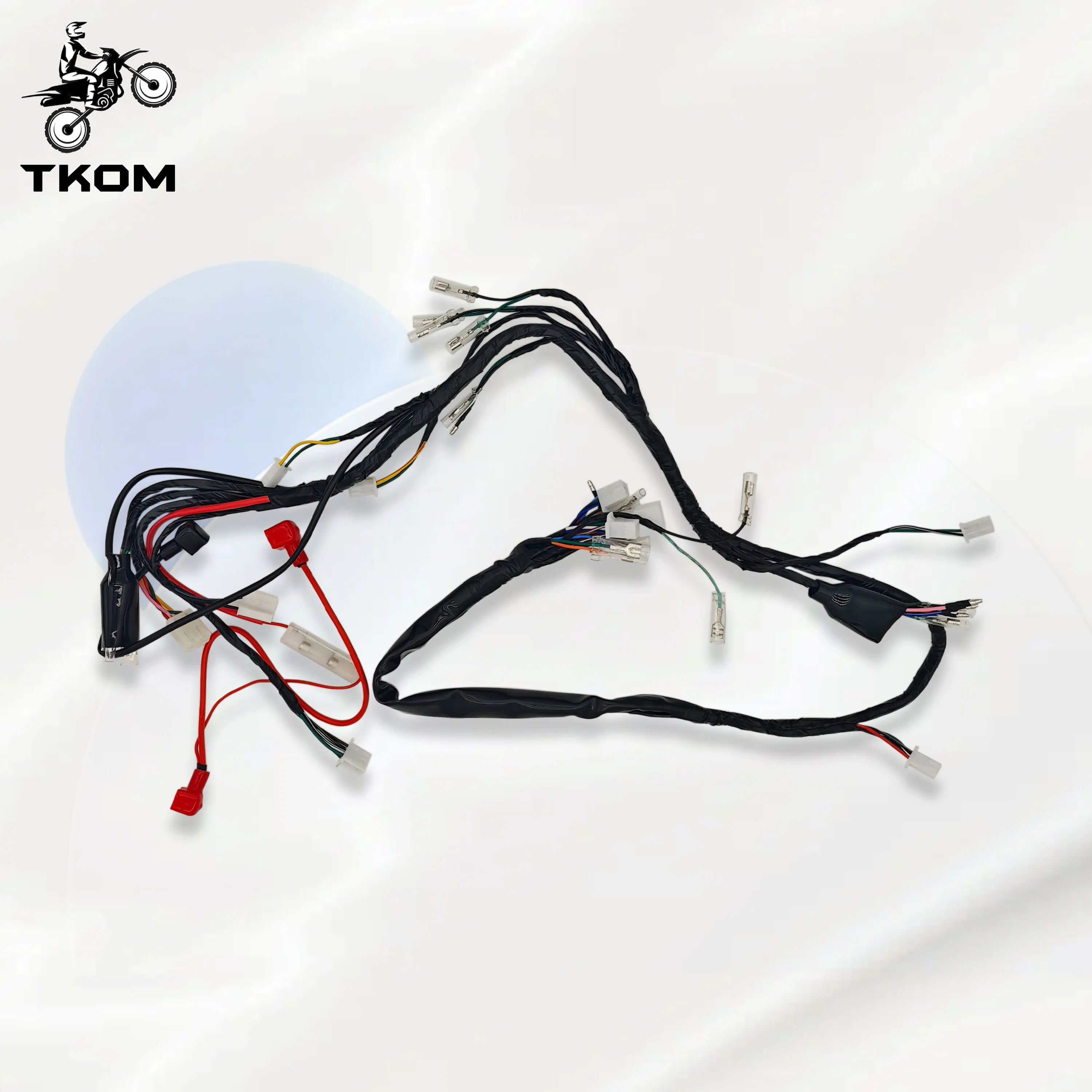 Arnés de cables DAX para motocicleta, conjunto completo de arnés de cableado eléctrico para Honda DAX CT70 JC70, piezas de cableado completas de arranque