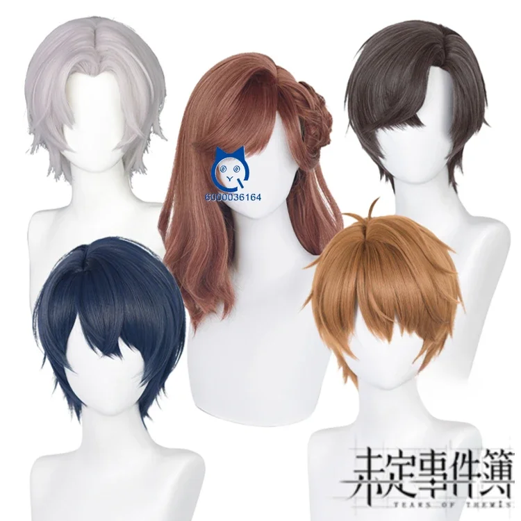 Game Tears of Themis Artem Vilhelm Heroine Rose Marius Luke Anime Fashion Cosplay Heat Resistant Synthetic Hair Halloween Party