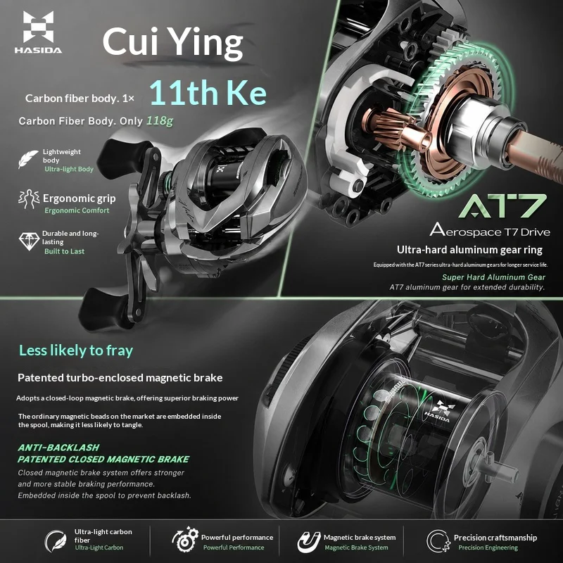 histar-baitcasting-fishing-reel-ultra-light-carbon-fiber-frame-long-casting-micro-spool-for-freshwater-saltwater-lure-fishing