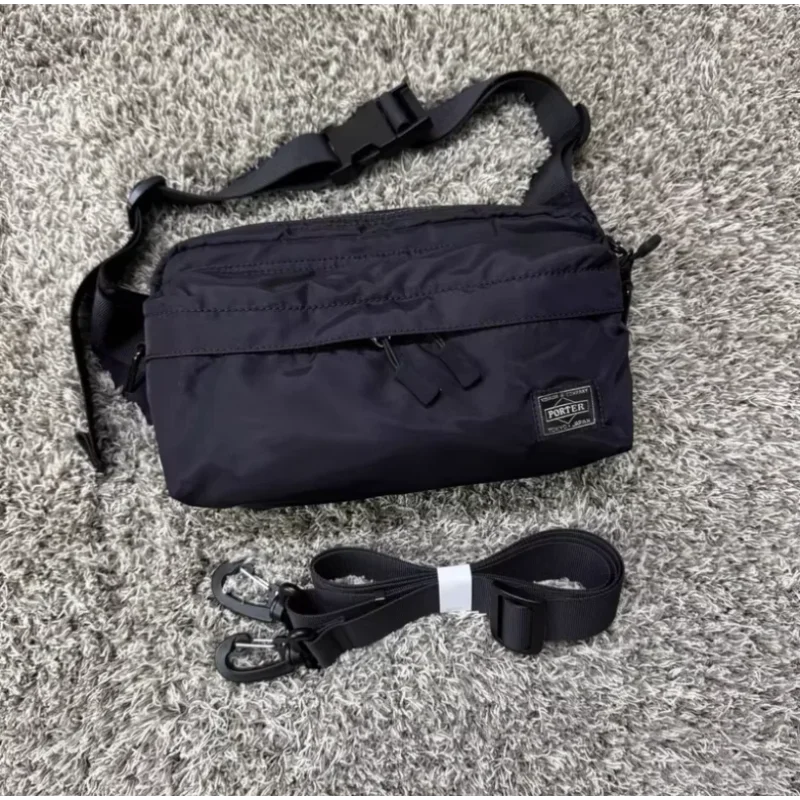 

Porter 2way Waist Pack Men Small Outdoor Nylon Multi Purpose Hip Bag Lightweight Crossbody Chest Bag Sport Storage Phone Bag