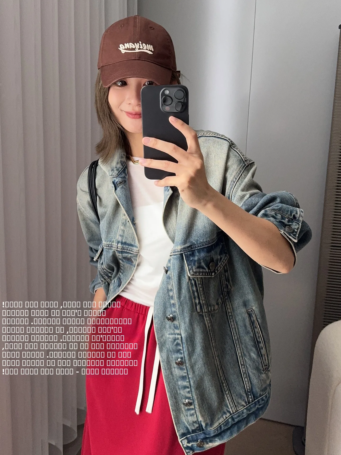 

Meiyang Vintage Waed Denim Jaet Turn-down Collar Oversized Cotton Blend Women's ort Coat Long Sve Everyday Wear