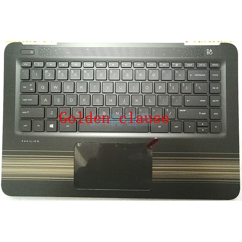 NEW Origin For hp Pavilion 14-AL 14-AL027TX 128TX l 125tx TPN-Q171 Laptop Palmrest Upper Case US Keyboard Bottom Base Cover Case