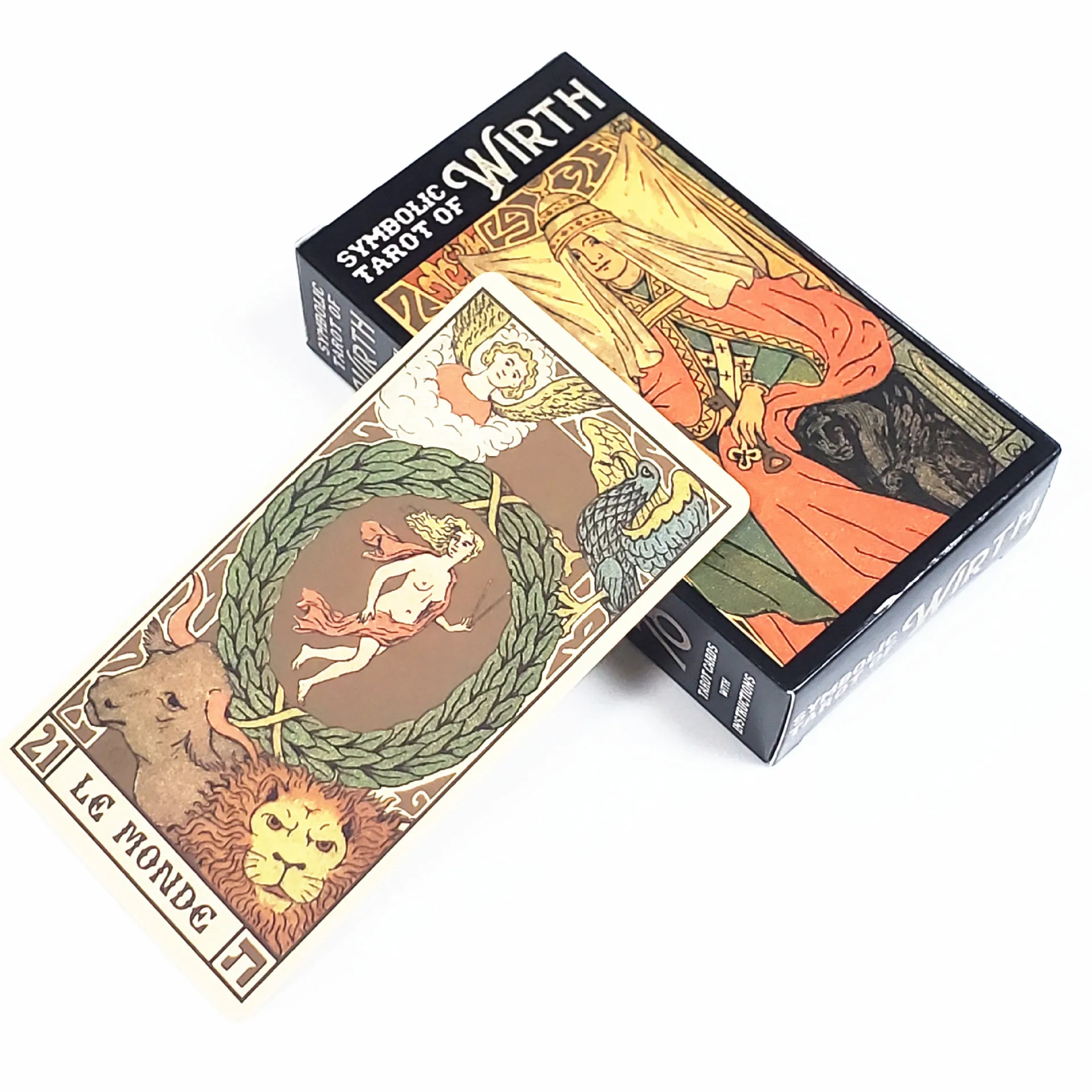 

Symbolic Tarot of Wirth French Version Tarot Cards Oracle Cards for Divination Fate Tarot Deck Board Game Tarot Deck Astrology