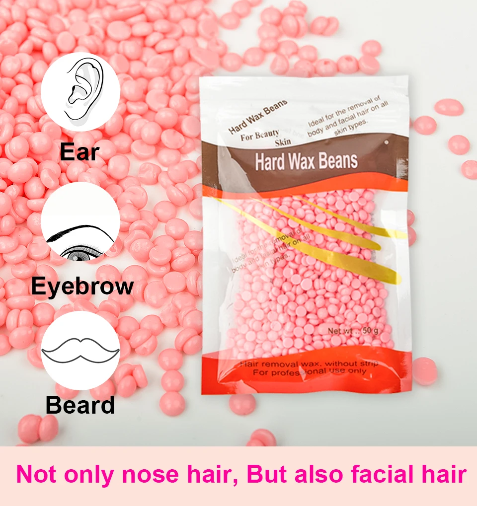 50 جرام/100 جرام/200 جرام فاصوليا الشمع الصلبة آلة الصبح السريع فيلم ساخن غير مؤلم لآلة سخان الشمع آلة الشمع