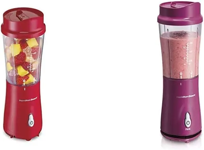 

Персональный блендер с дорожной чашкой и крышкой на 14 унций, красный (51101RV)