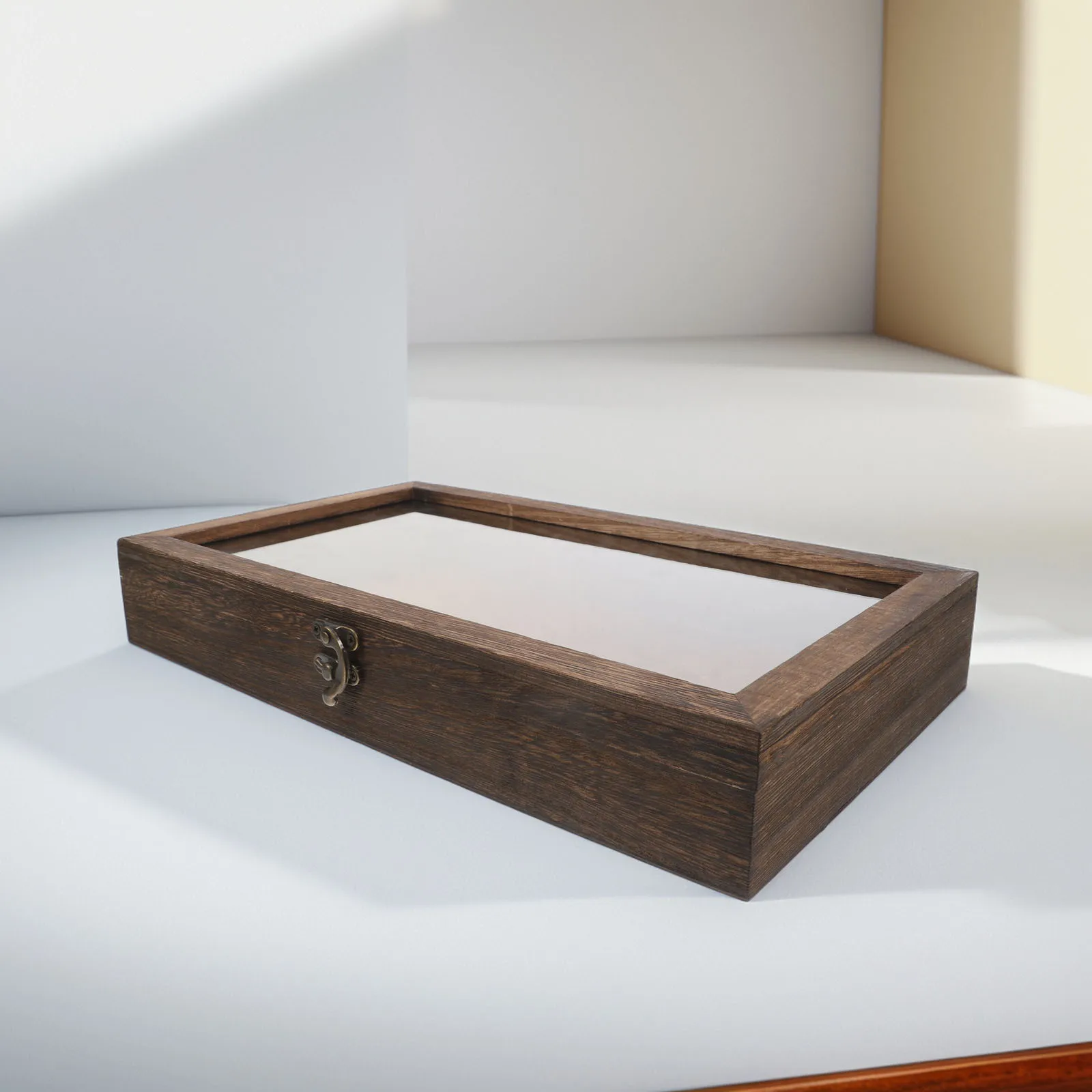 

Butterfly Specimen Display Case Shadow Box Frame Insect Showcase Wooden Clear Lid Storage Tray Keepsake Home Decor