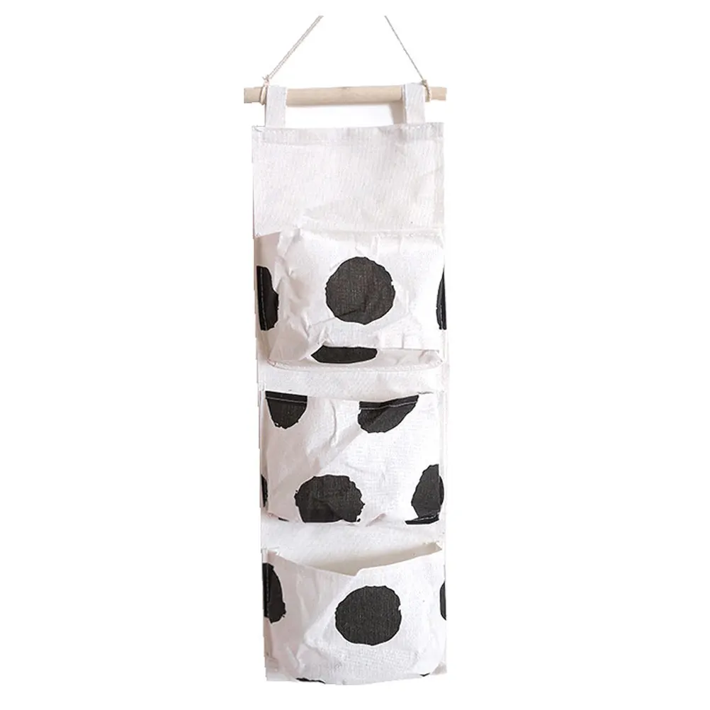 

Non Woven Cloth Multi Pocket Hanging Wall Side Storage Bag Travel Bags Student Sundries Bedside Sofa Chair Armrest Storage Bag