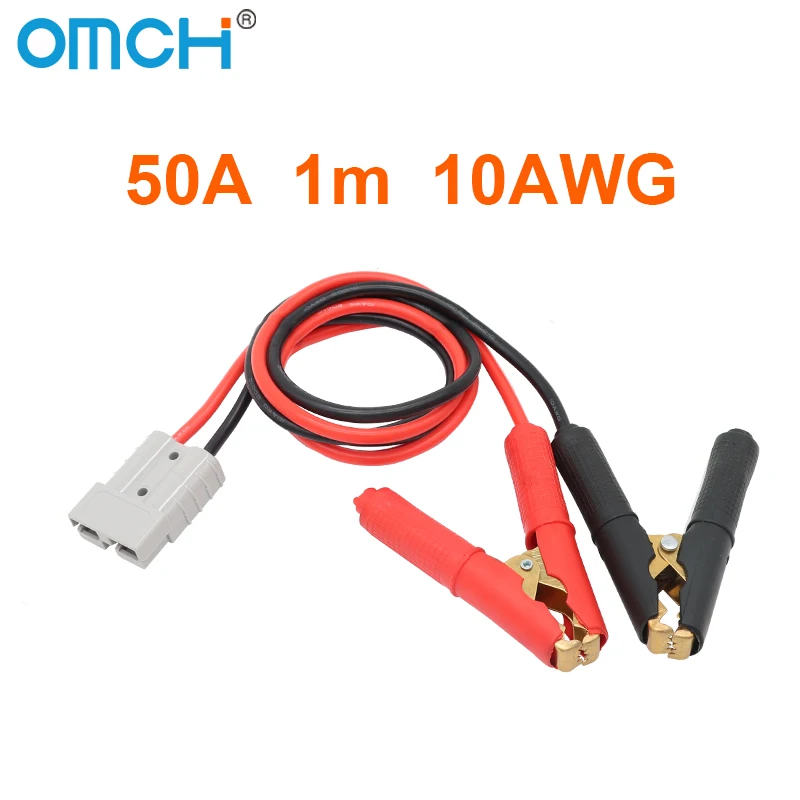 Krokodil elektrische batterijklem, krokodillenklemmen, testconnector voor jumperkabels boost, auto caravan bestelwagen, 150A