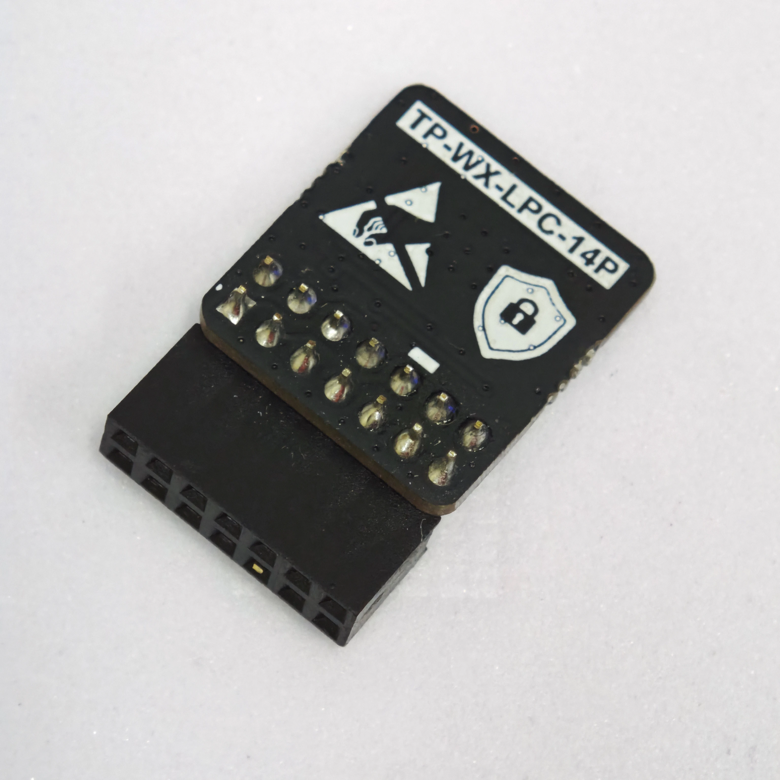 X99 TPM2.0 دعم msi14pin استخدام وحدة Tpm 14 Pin LPC لبطاقة وحدة أمان التشفير MSI14P TPM 2.0 أو ASUS SPI 14pin