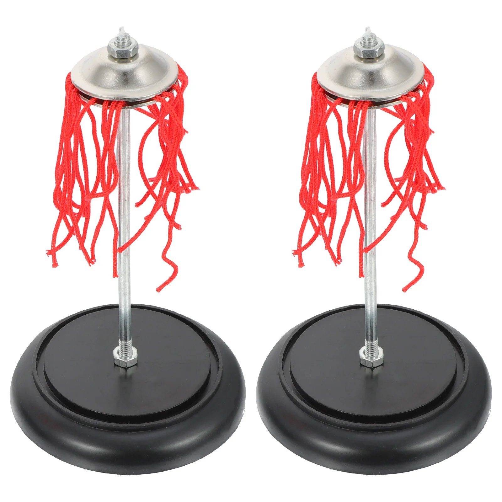 

2pcs Electrostatic Experiment Equipment Lightweight Portable Electric Plume For Middle School Physics Teaching Supply