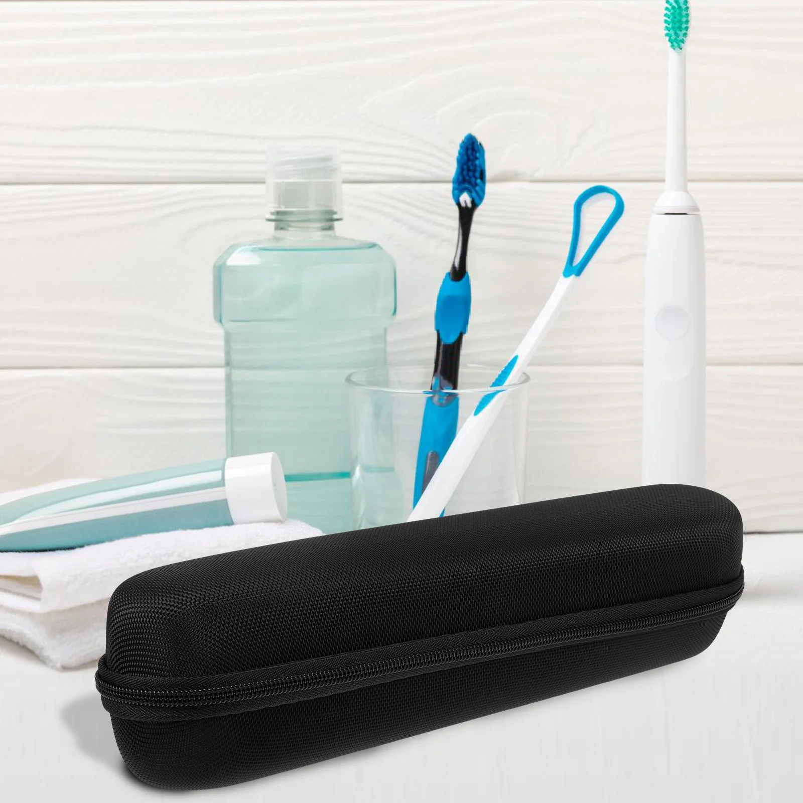 Electric Toothbrush Travel Case Durable Nylon Brush Storage Box Portable Toothbrush Holder Stylish Protective Case