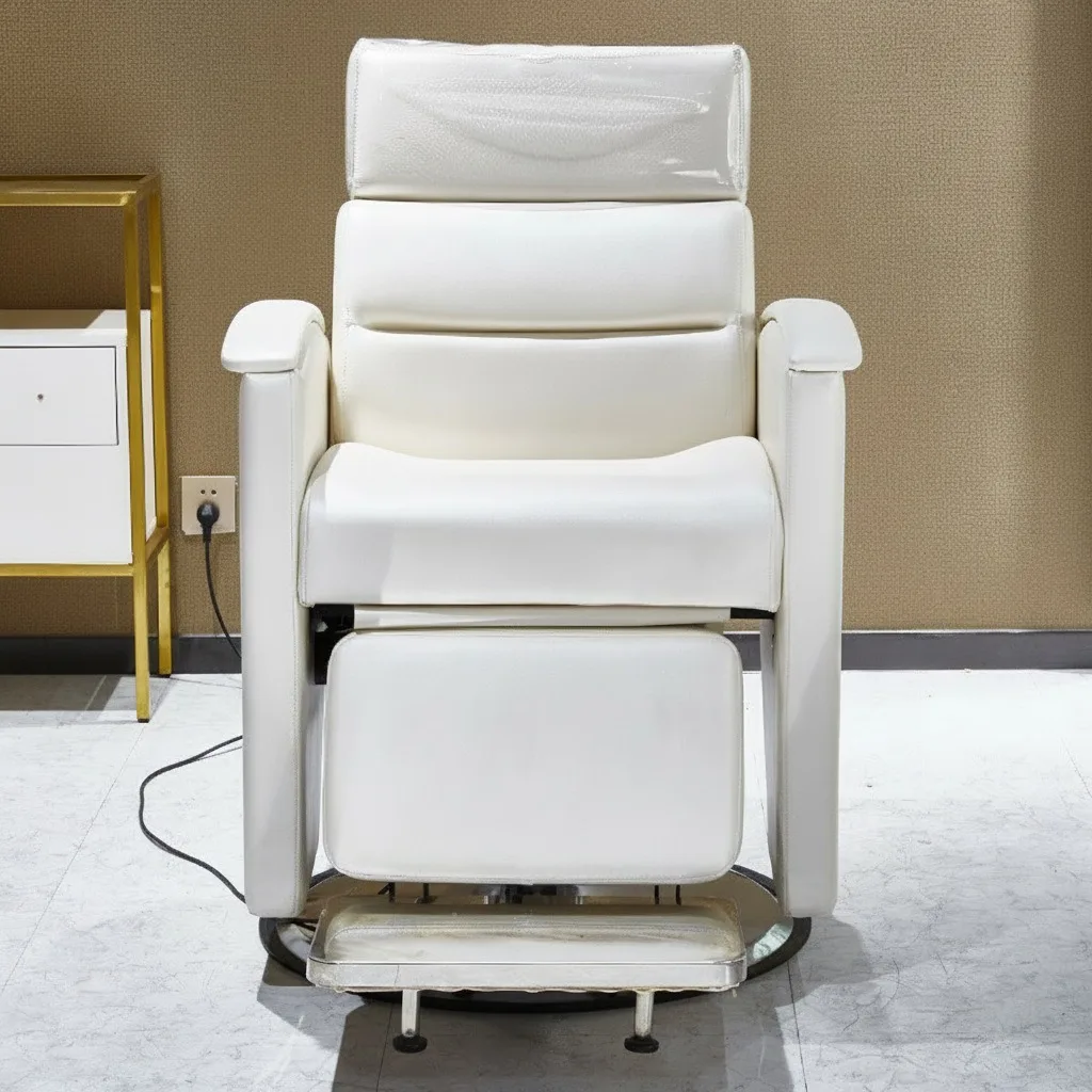 !@Electric Barber Chair for Hair Growth; Hair Salon Recline and Lift Cutting Chair; Hair Growth Salon Chair