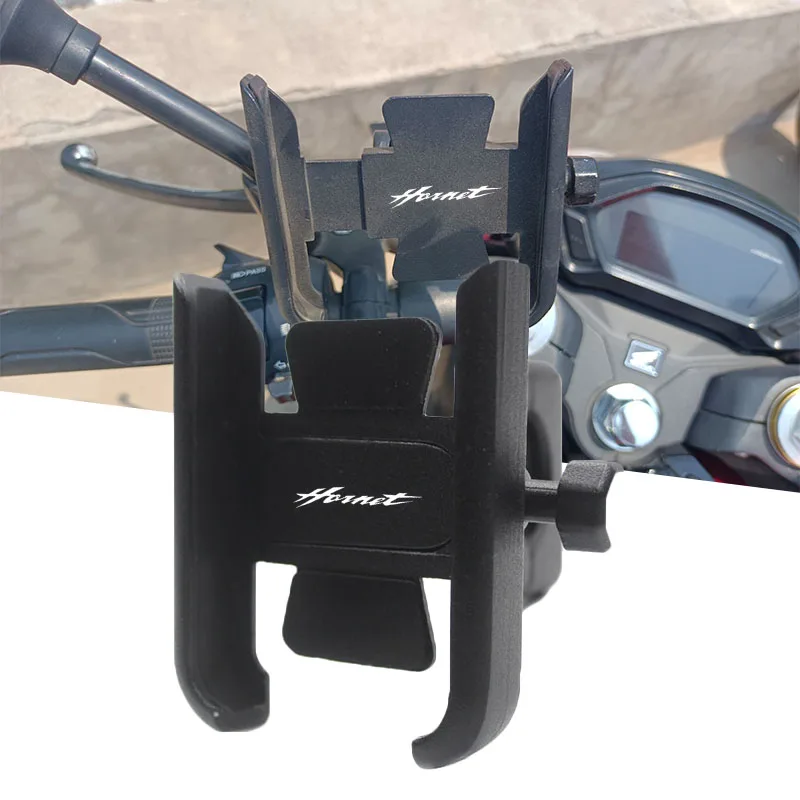 Motorcycle Accessories CNC Handlebar Mobile Phone Holder GPS Stand Bracket Fit For CB600 CB519 Hornet 600 900 CBR600 CBR