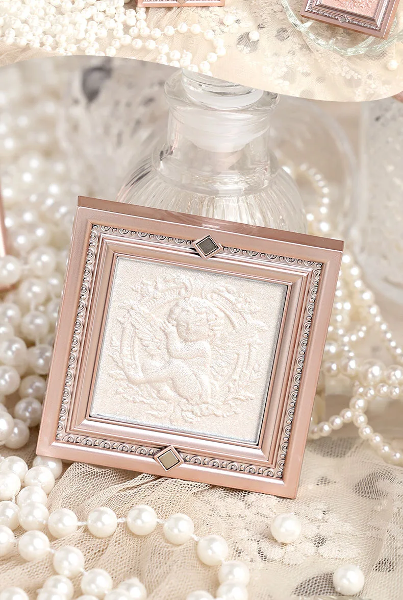 

CHEERFLOR Angel Picture Frame Series с подсветкой Shimmer Glitter Relief Скульптура Натуральная нежная палитра для макияжа