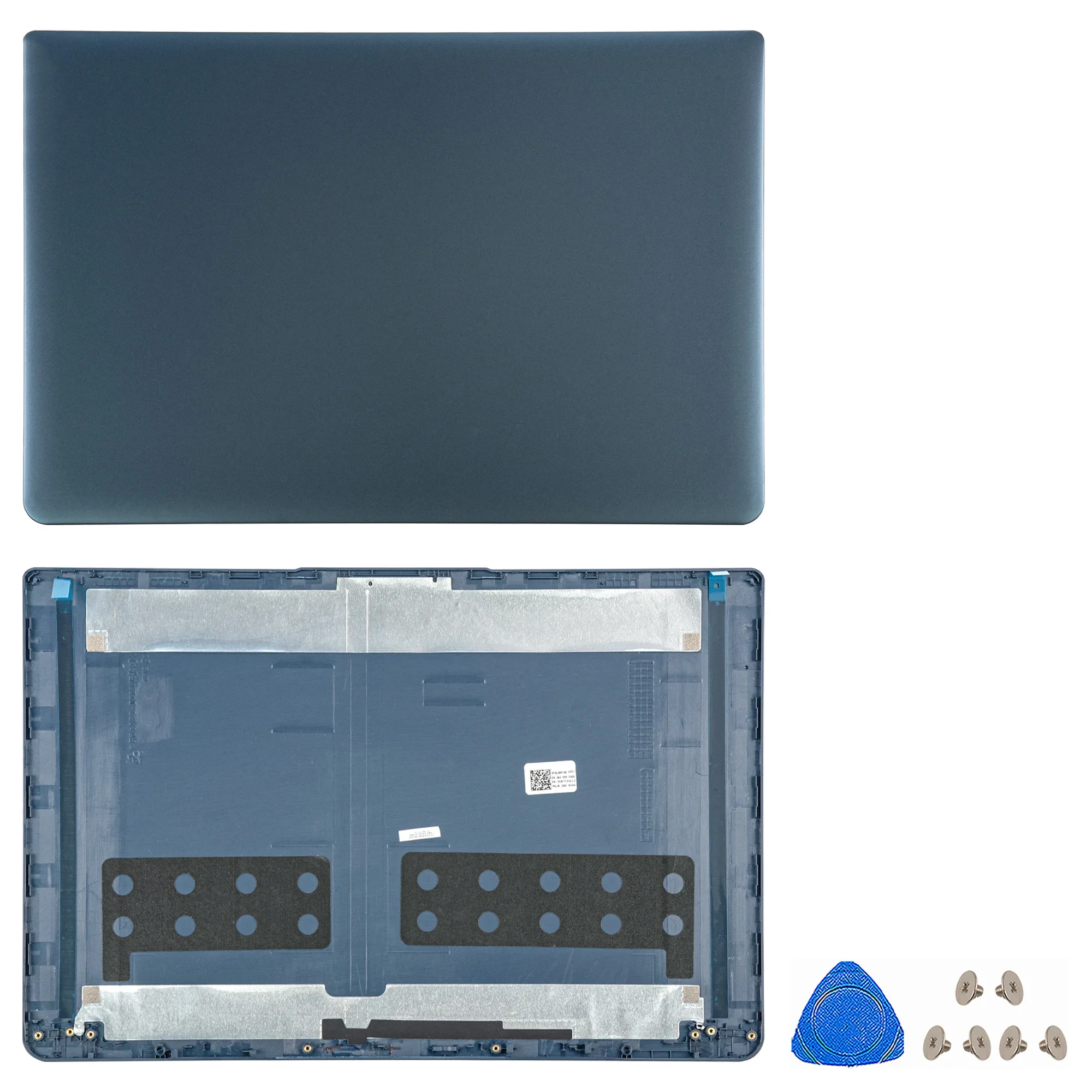 غطاء جديد لجهاز Lenovo IdeaPad 1 15ADA7 15AMN7 2022 للكمبيوتر المحمول LCD الغطاء الخلفي الإطار الأمامي مفصلات غطاء علوي ذهبي/فضي/أزرق اللون