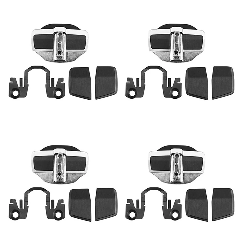 

A48P-4Set Car TRD Door Lock Stabilizer Latches Stopper Covers Protector For Subaru All Series BRZ XV Forester Legacy Outback