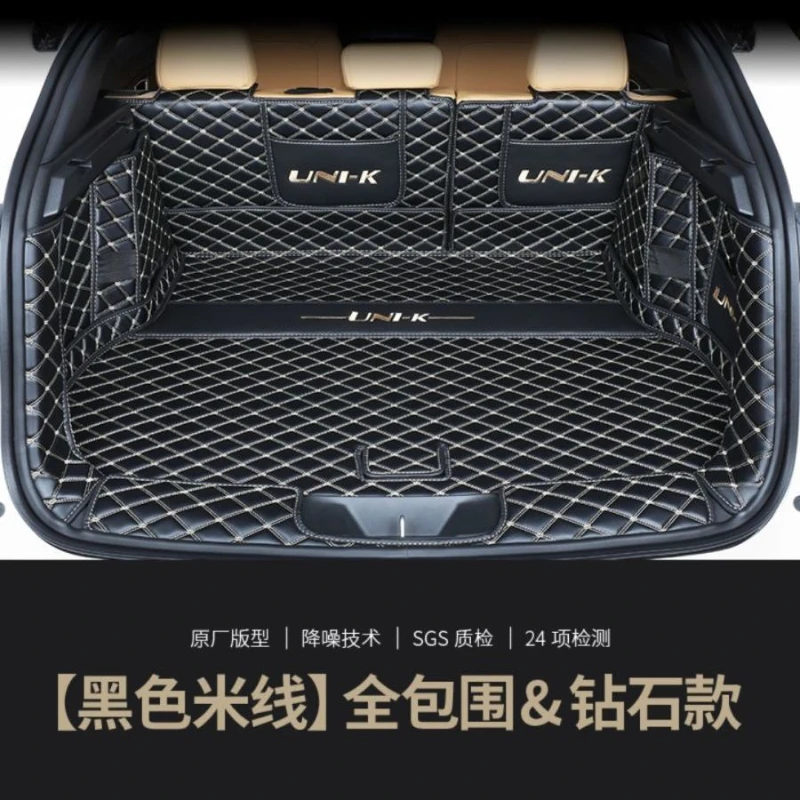 NEW Luxury For Changan UNI-K UNIK 2021 2022 2023 car trunk mat Dedicated full surround uni-k Auto parts car accessories