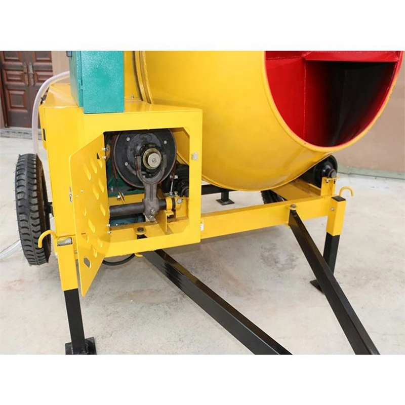 Concrete Mixer Diesel Engine Automatic Dumping 2m³ Drum Type Engineering Construction Machinery Diesel Concrete Mixer