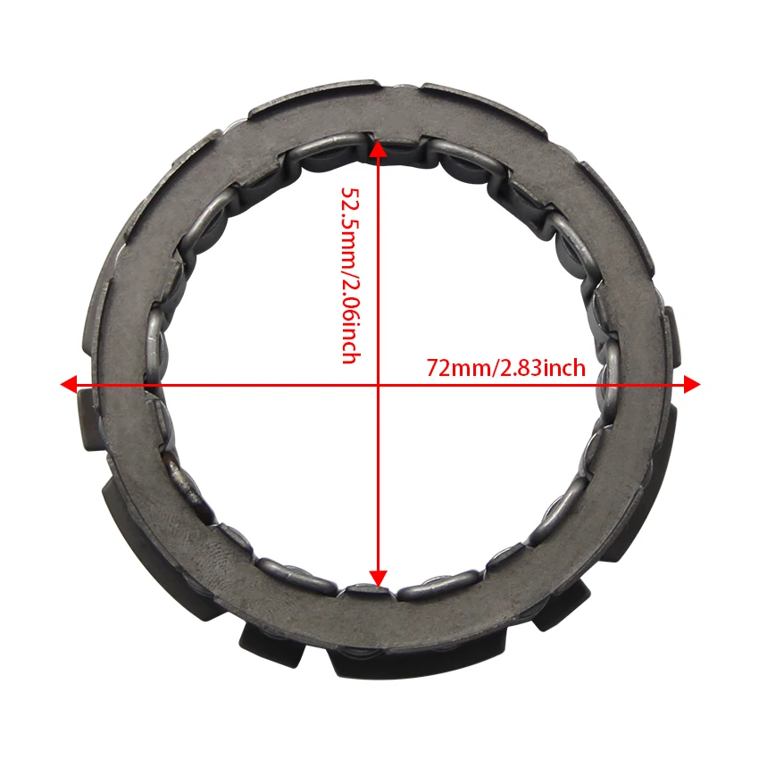 Motorcycle One-Way Starter Clutch For Kawasaki KSV700 KFX700 KRF750 KRF800 KRT750 KRT800 Teryx4 Teryx FI 4X4 LE SGE Camo EPS APG