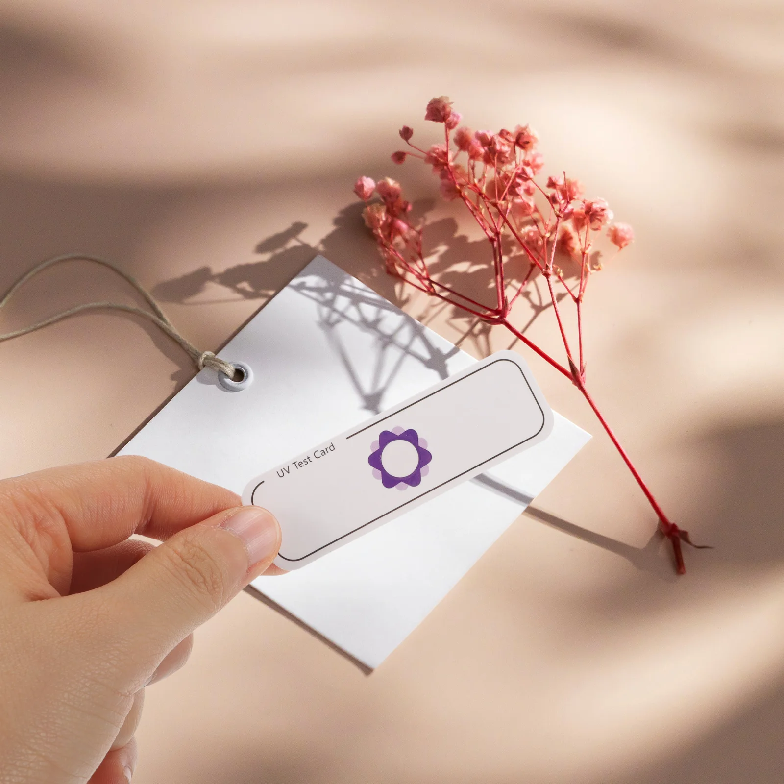 20Pcs Uva Uv Testing Cards Compact Identifier Strips for Environment Test Hospital Office Home Uv Testing Sheets Uva Rays