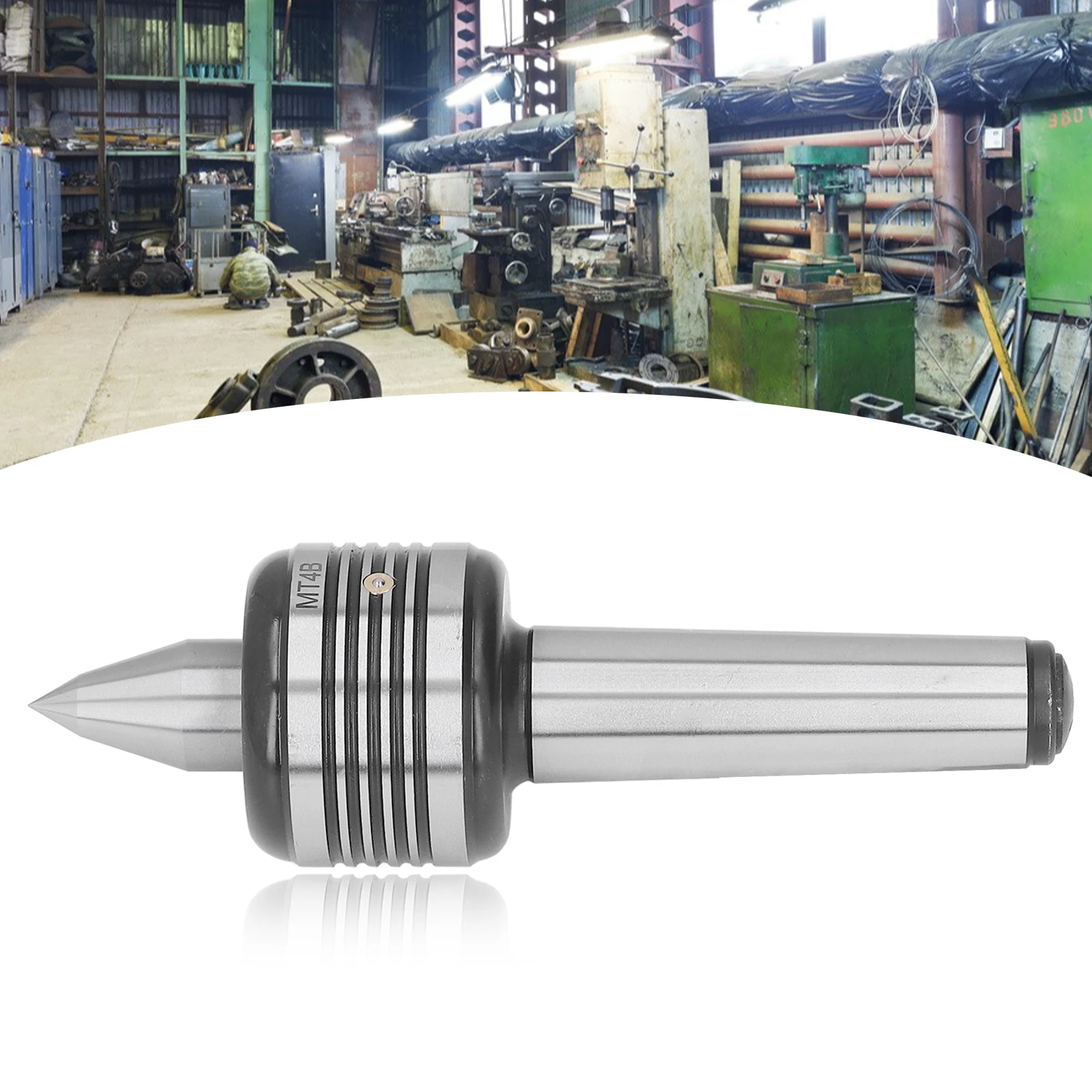 Lathe Rolling Center Tailstock Center Ball Bearing High Carbon Steel Turning Rolling Center Live Center Live Tailstock Center