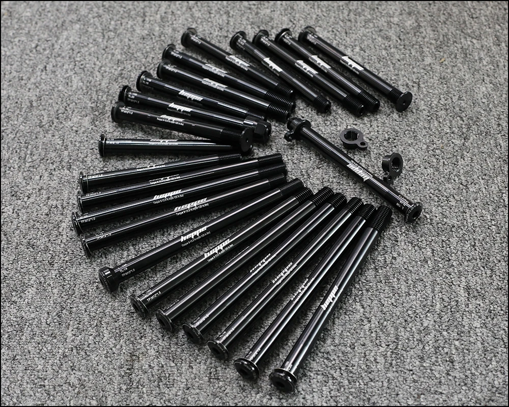 HEPPE MTB Rennrad Steckachse Vorderradgabel Welle Spieße Hinterradnabe Steckachse 12x142/148 12x100/110 Fahrrad Barrel Achse M12xP1,0/1,5 – Detail 22