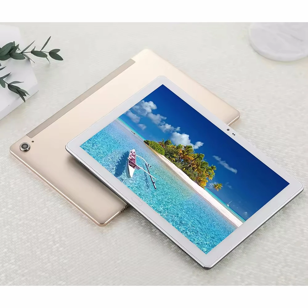 Tablette Android 8.0 de 10.6 Pouces, 2 Go de RAM, 32 Go de ROM, Dean, 4G, Appel Téléphonique, Type-C, 1920x1200 IPS, MTK9797, Processeur Core, Batterie de 6000mAh